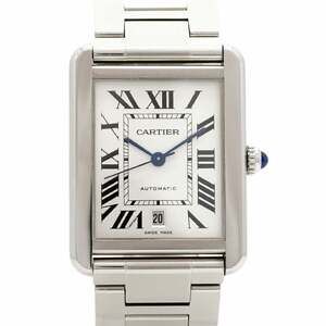 Cartier Tank Solo XL W5200028 Silver Dial Men's Watch